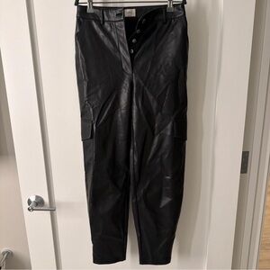 Aritzia Black Cargo Pants